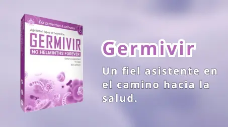 Envasado de Germivir para tratamiento natural